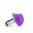 28800 - Glasring - Dome Mini Milk - Violet