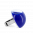 28782 - Glasring - Dome Medium Milk - Bleu Foncé