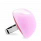 28764 - Anello in vetro - Dome Giga Milk - Bubble Gum