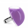 Glass ring - Dome Giga Milk