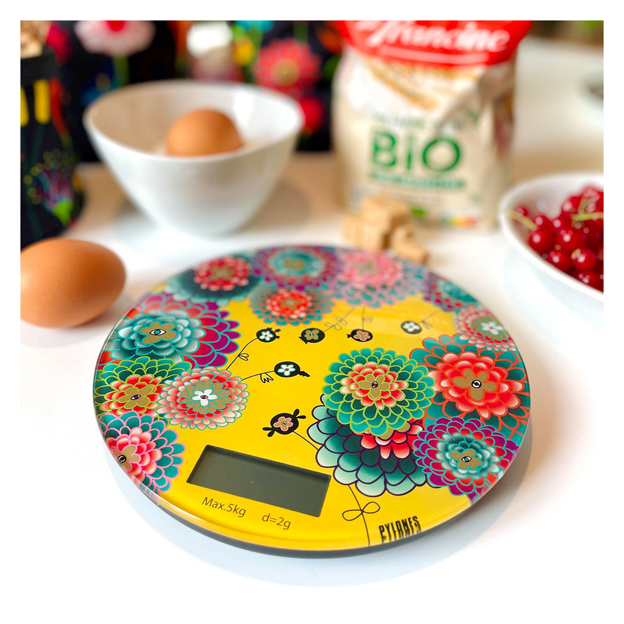 KUAIVO Bilancia Da Cucina Digitale – Precisa, Compatta E Facile Da Usare Per Pesare Ingredienti In Cucina - 2