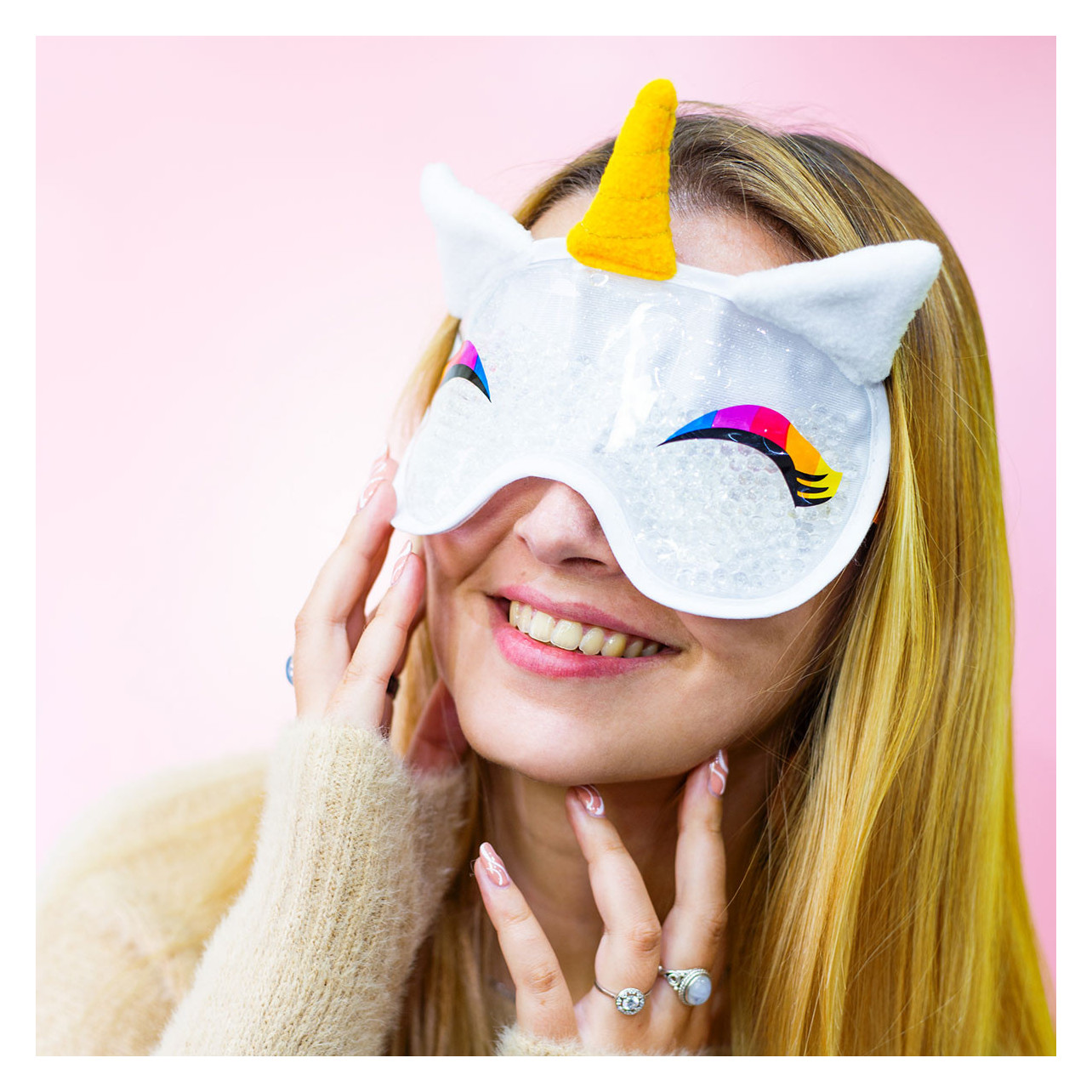 Maschera per dormire Majestic Pavone Maschera per dormire