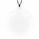 29302 - Necklace - Galet Medium Milk - Blanc
