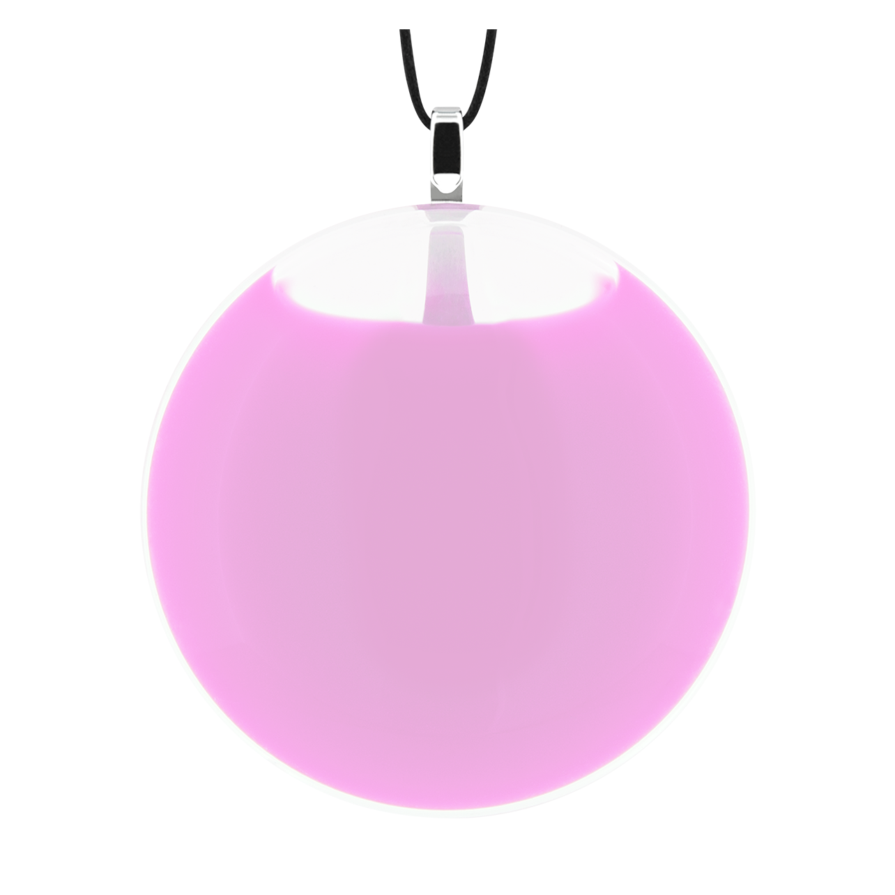 Necklace Galet Medium Milk Bubble Gum Pylones