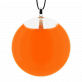 29302 - Necklace - Galet Medium Milk - Orange