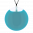 29302 - Kettenanhänger - Galet Medium Milk - Turquoise