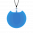 29319 - Necklace - Galet Mini Milk - Bleu roi