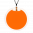 29369 - Necklace - Cachou Giga Milk - Orange