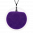 29423 - Pendentif en verre soufflé - Cachou Giga Billes - Violet