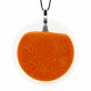 29423 - Necklace - Cachou Giga Billes - Orange