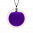 29436 - Colgantes de vidrio soplado - Cachou Medium Billes - Violet