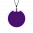 29387 - Pendentif en verre soufflé - Cachou Medium Milk - Violet foncé