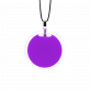 29405 - Pendentif en verre soufflé - Cachou Mini Milk - Violet