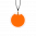 29405 - Pendentif en verre soufflé - Cachou Mini Milk - Orange