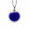 29449 - Colgantes de vidrio soplado - Cachou Mini Billes - Bleu Foncé