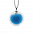 29449 - Pendentif en verre soufflé - Cachou Mini Billes - Bleu roi