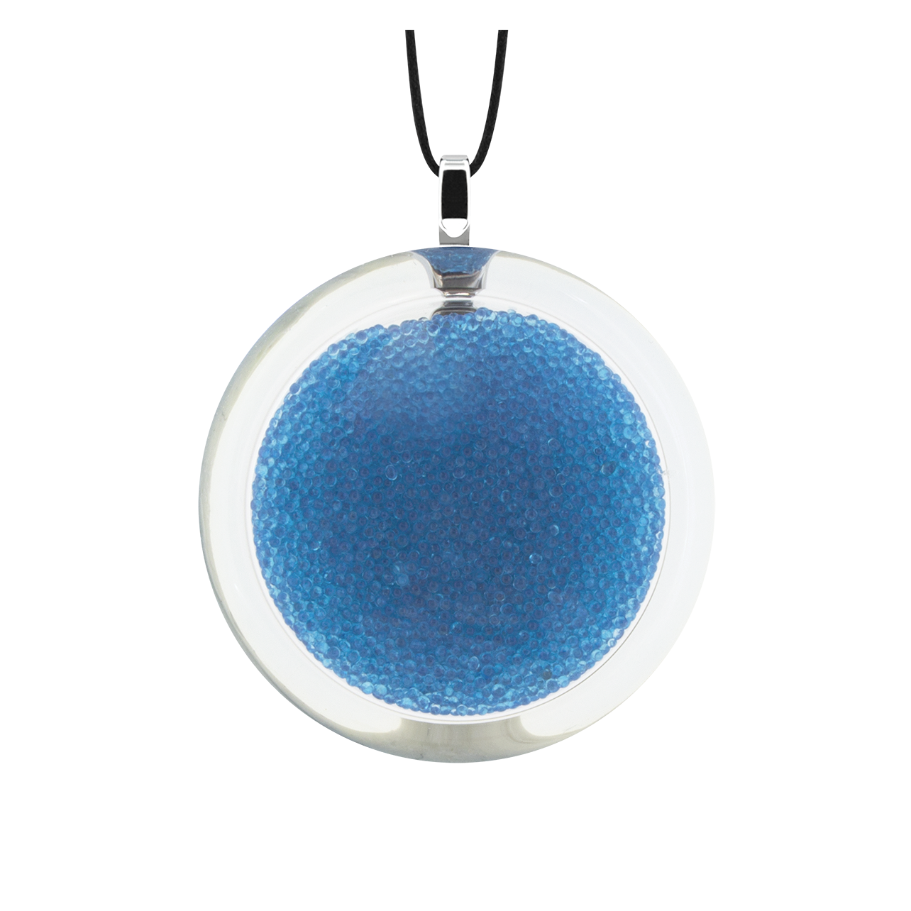 Necklace Cachou Medium Billes Royal Blue Pylones