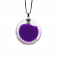 29449 - Necklace - Cachou Mini Billes - Violet
