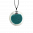 29449 - Kettenanhänger - Cachou Mini Billes - Turquoise