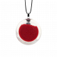 29449 - Necklace - Cachou Mini Billes - Rouge