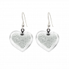 Hook earrings - Coeur Billes