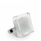 28890 - Glass ring - Carré Medium Billes - Cristal