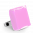 28708 - Anello in vetro - Carré Giga Milk - Bubble Gum