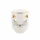 33147 - Grande tazza da caffè in porcellana - Matinal Tasse - White Cat