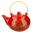 33582 - Japanese style teapot - Matinal Tea - Coquelicots