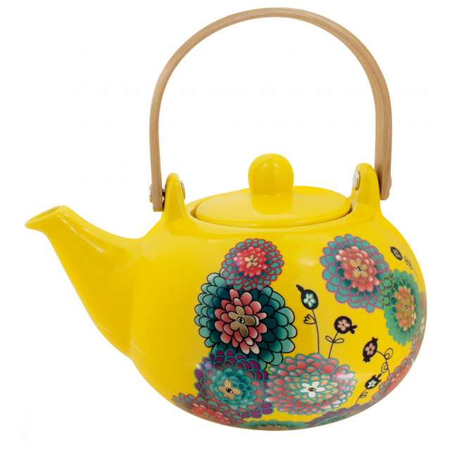 Japanese style teapot - Matinal Tea - Dahlia - Pylones