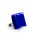 28746 - Glasring - Carré Mini Milk - Bleu Foncé