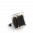 28895 - Anillo de vidrio soplado - Carré Mini Billes - Noir
