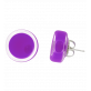 29169 - Orecchini a chiodo - Cachou Milk - Violet