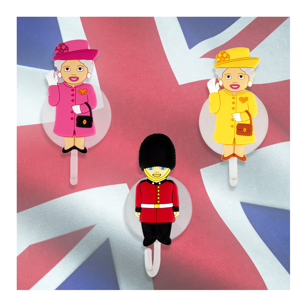 Gancio Per Appendi Oggetti Da Cucina Con Ventosa, Con Un Gancio, Sei