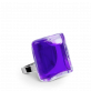 28862 - Glass ring - Carré Mini Transparent - Violet