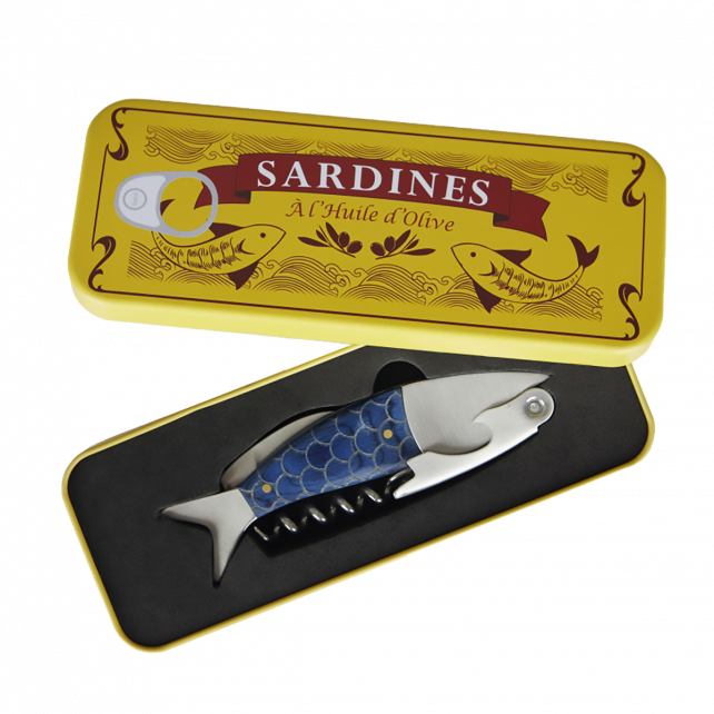 Tire-bouchon - Boite de sardines