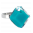 30710 - Glasring - Losange Nano Milk - Turquoise