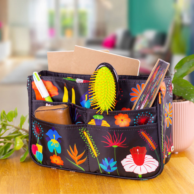 Pochette plastique zippée pour organiseur