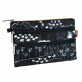 32372 - Täschchen mit 3 Reißverschlüssen - Zip It - Black Board