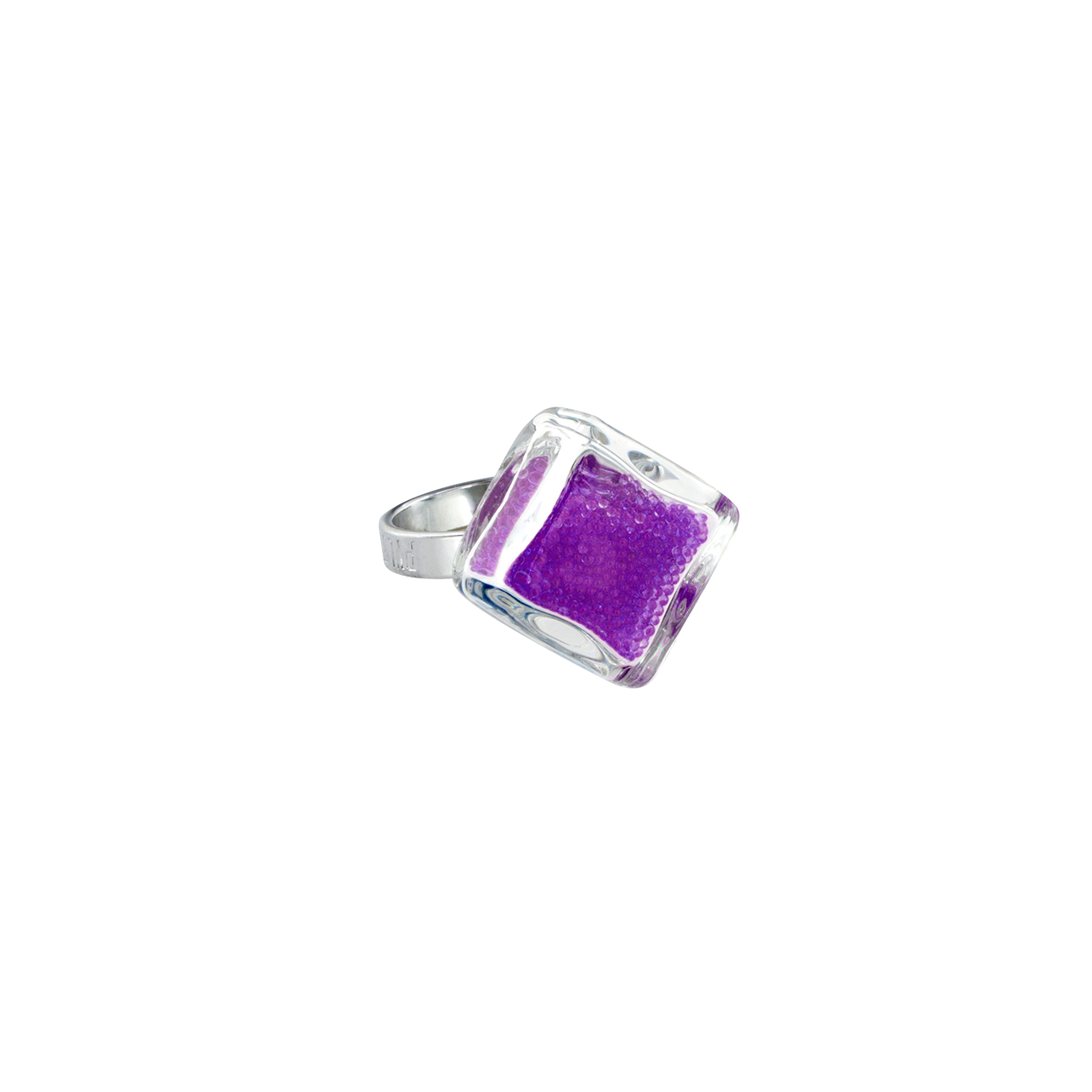 Bague en verre 