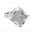 30730 - Anillo de vidrio soplado - Losange Nano Billes - Argent
