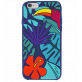 30520 - Weiche Schale für iPhone 6 - Tropical Jungle - Bleu