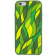 30525 - Weiche Schale für iPhone 6 - Tropical Leaf - Vert
