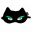 31119 - Eye mask - Cat My Eyes - Black Cat