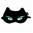31119 - Mascherina per gli occhi - Cat My Eyes - Black Cat