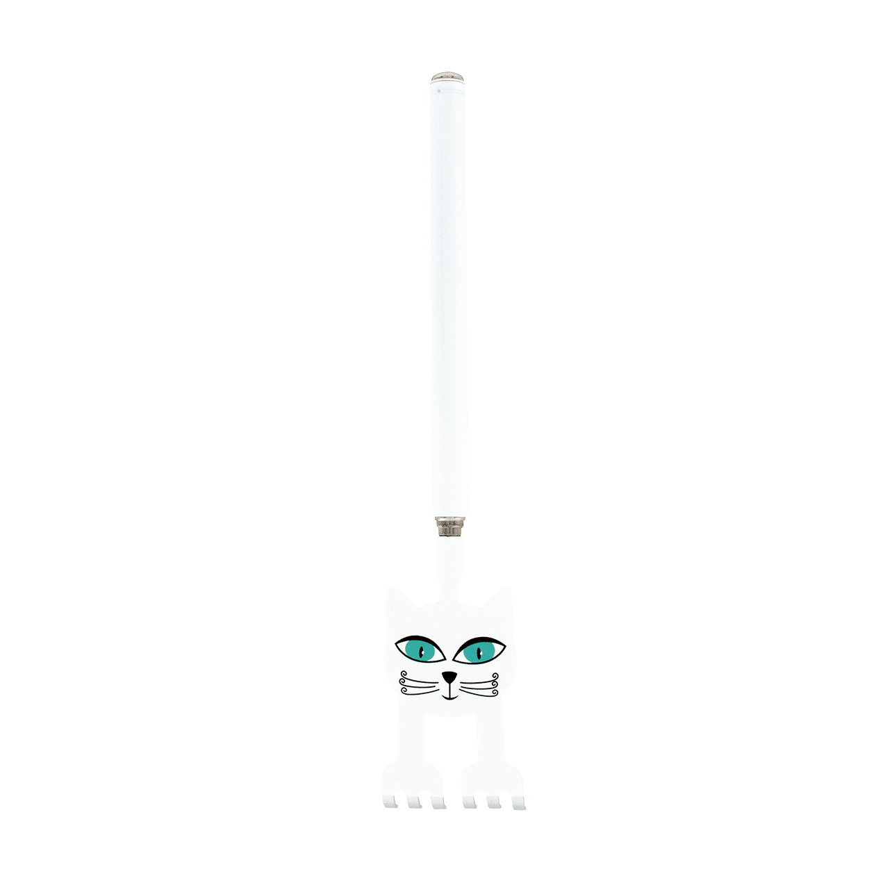 Cat Telescopic Back Scratcher Chatouille White Pylones