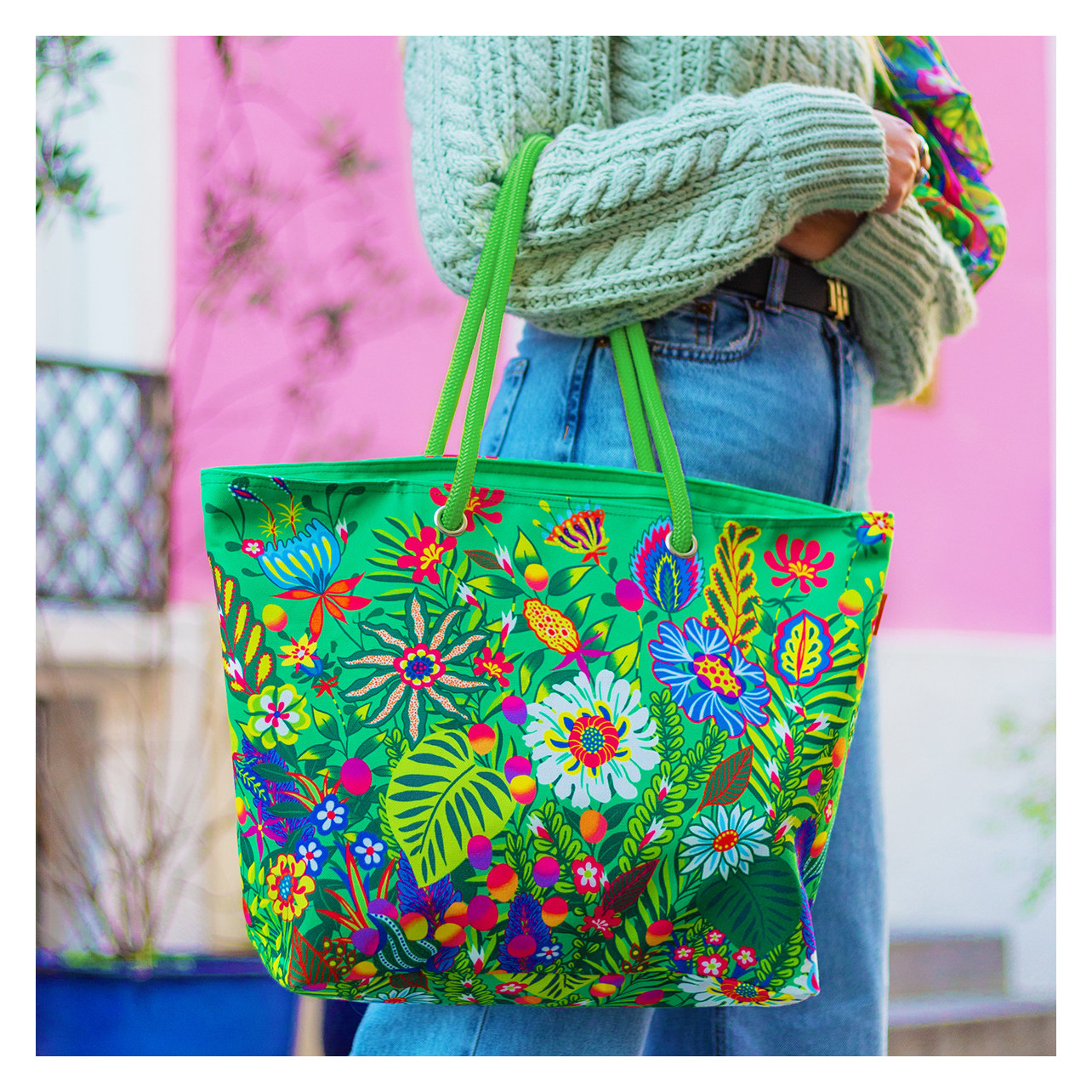 Shopping bag My Daily Bag Songe De Printemps Pylones