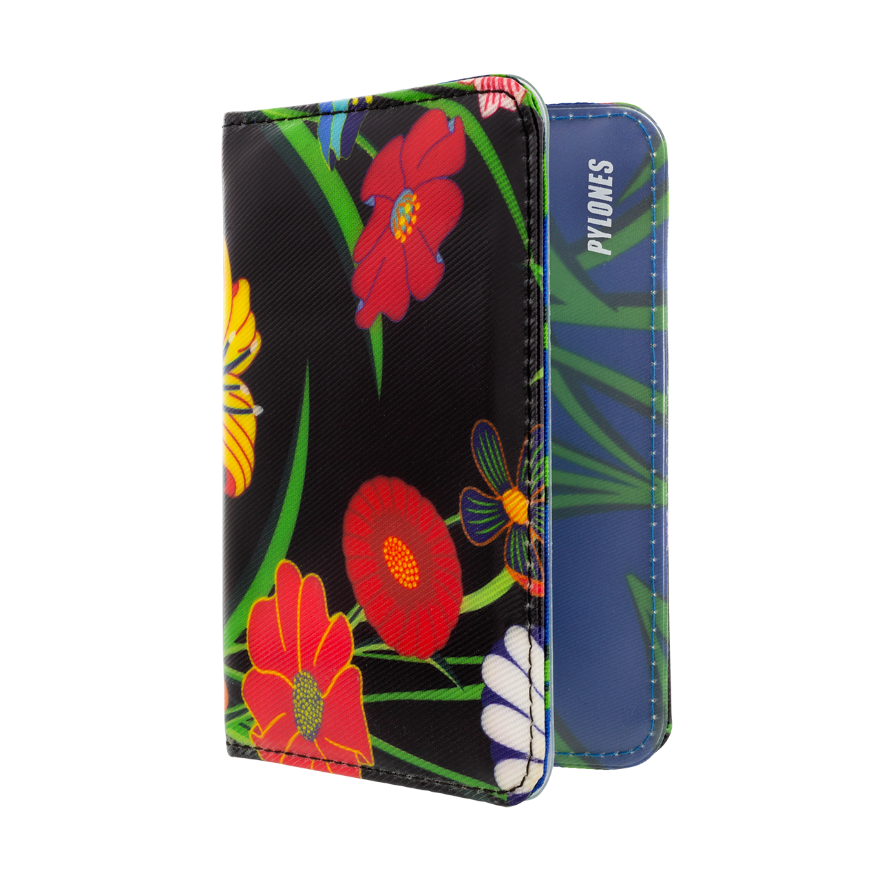 Original passport holder / passport case Voyage Ikebana Pylones