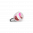 33236 - Bague en verre soufflée - Magnific Medium - Rose / Rouge