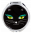 31076 - Miroir de poche - Lady Look - Black Cat